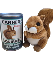 SQUIRREL IN A CAN
